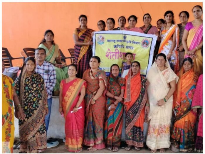 Agriculture School for Women Farmers by Agriculture Department at Chikhalthan