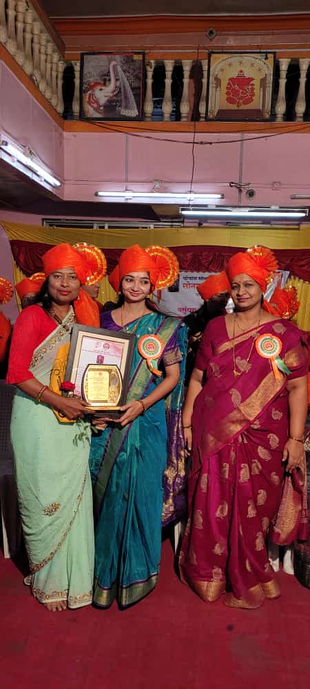 Gold girl from Jeur honored on Women Day in Solapur