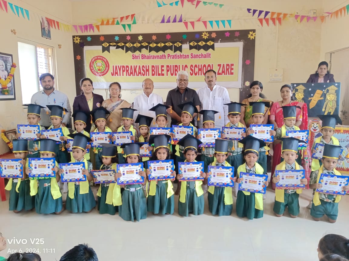Graduation Day and Parent Assembly at Jayaprakash Bille Public School run by Bhairavanath Pratishthan in Jharet