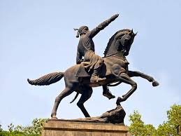 The statue of Chhatrapati Shivaji Maharaj will be anointed today in Karmala