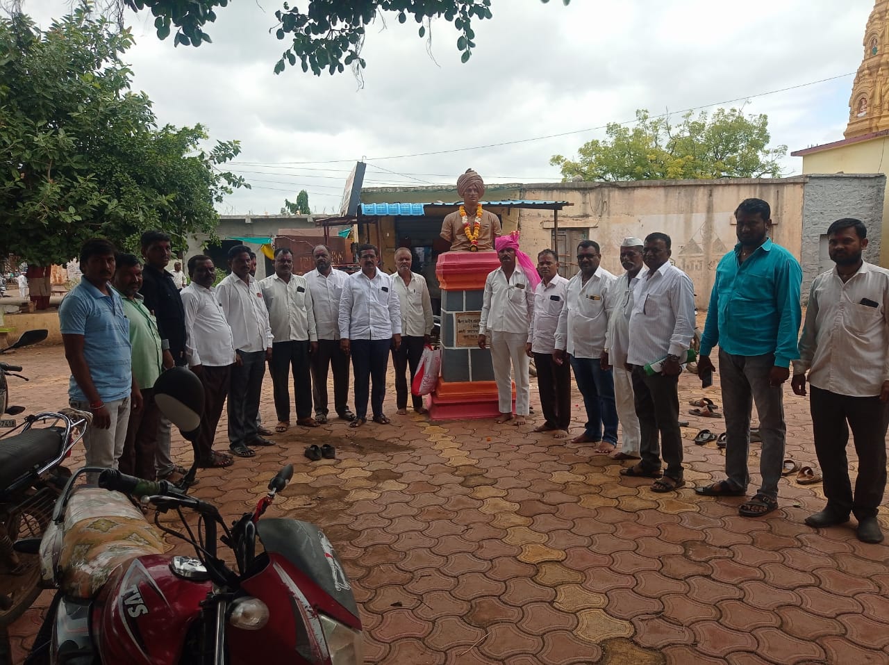 Election of Baban Sarde as President of Chikhalthan Anti Tantamukt Committee