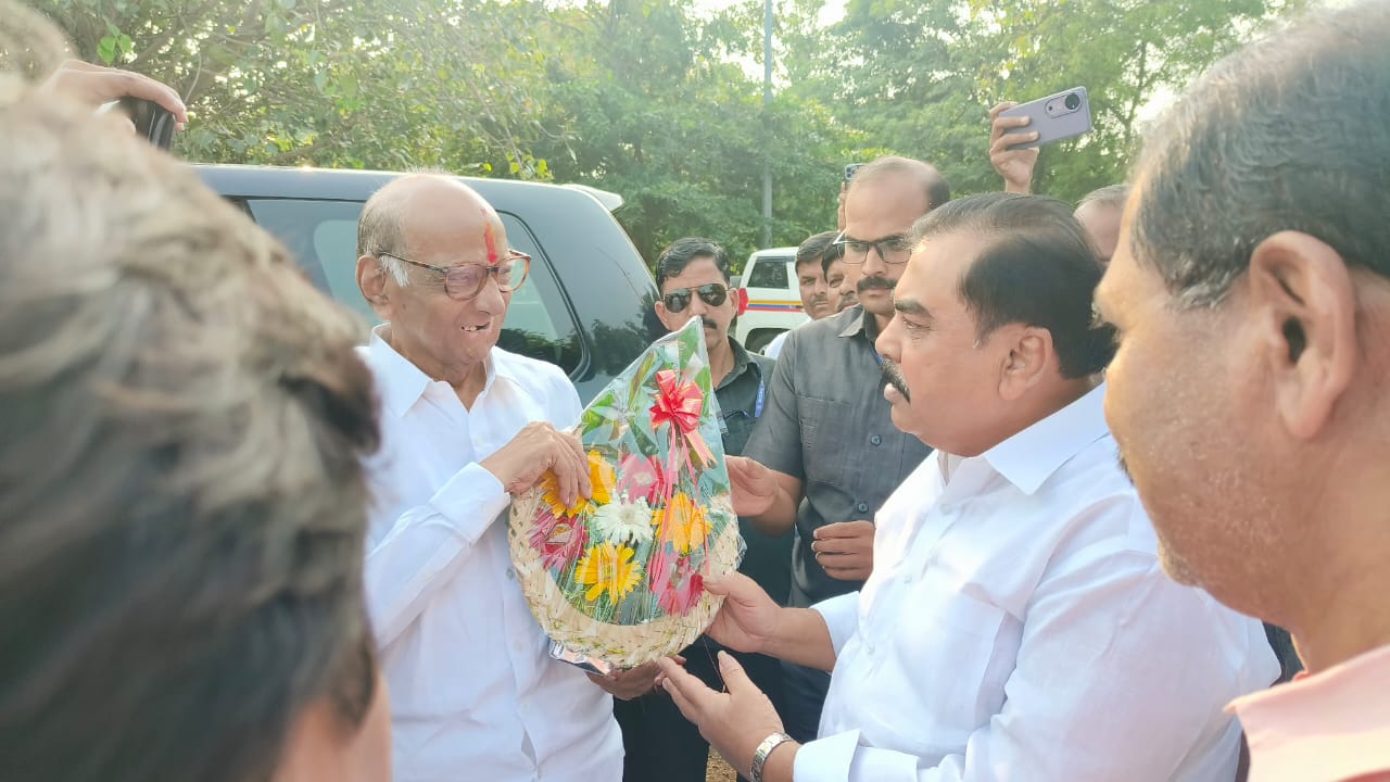 Meeting of former MLA Jayvantrao Jagtap and Sharad Pawar The meeting will be held in Karmala