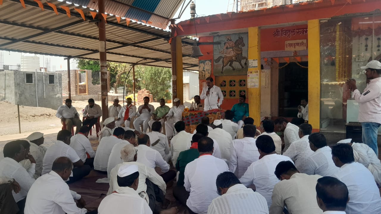 पाटील गटाच्या संजिवनी पॅनलची शेलगाव, वांगीत सभा