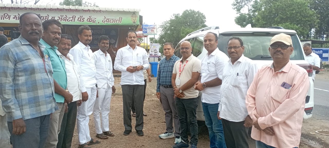 देवळालीत शिंदे यांच्याकडून वारकऱ्यांना दिल्या जाणाऱ्या सुविधांची पाहणी