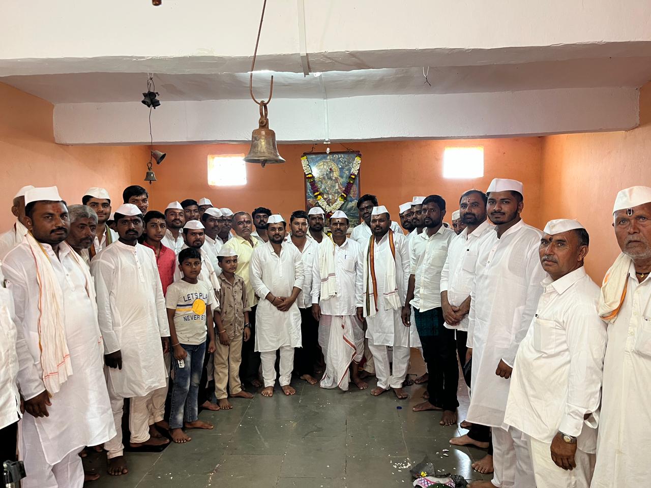 ठरवलं तर काहीही होऊ शकते : शेळके वस्तीवरील बंद पडलेला १८ वर्षांनी सप्ताह सुरु