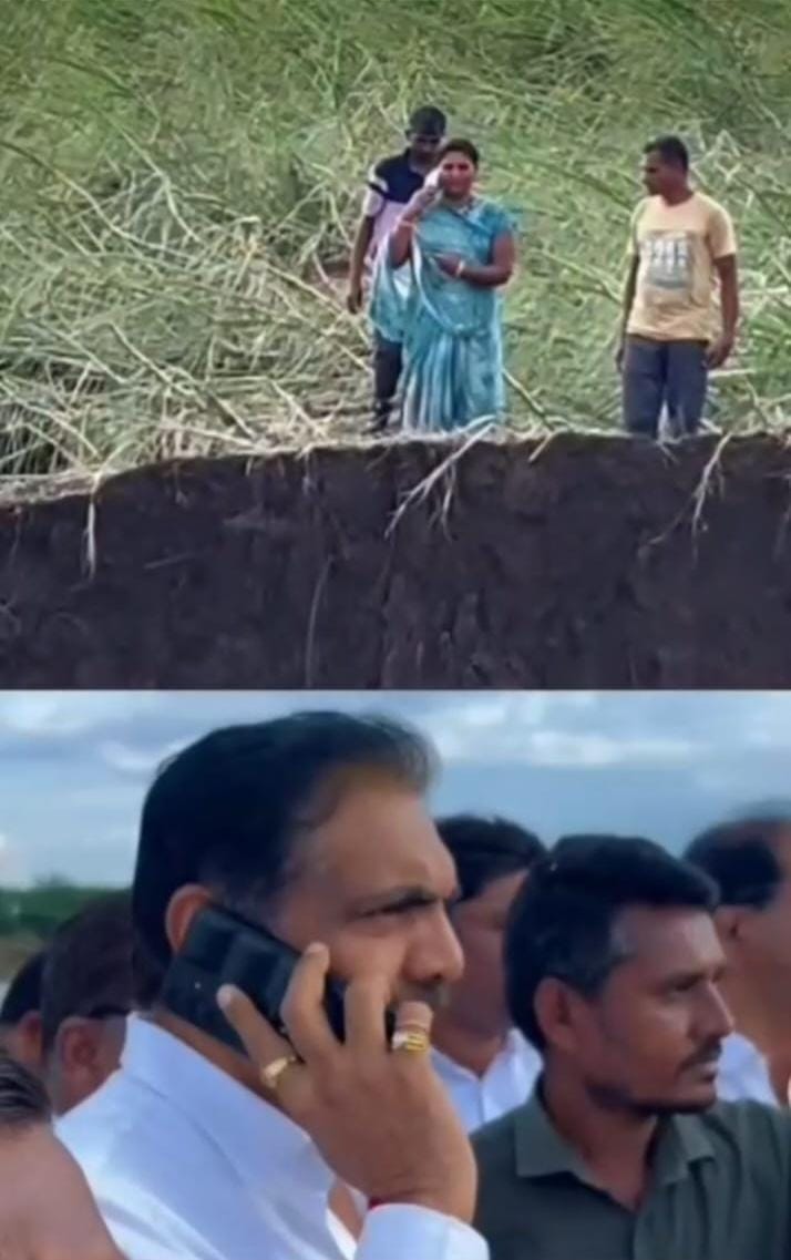 फुटलेल्या तरडगाव बंधाऱ्यातून जाता न आल्याने जयंत पाटलांचा शेतकऱ्याशी फोनवरून संवाद! व्यथा मांडताना महिलेला अश्रू अनावर